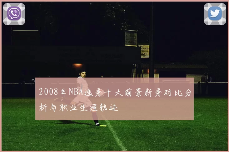 2008年NBA选秀十大前景新秀对比分析与职业生涯轨迹