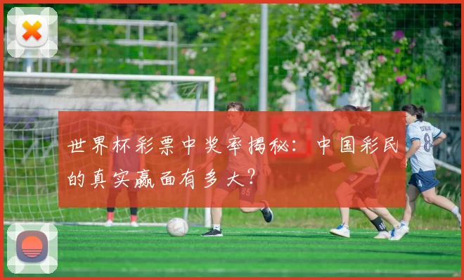 世界杯彩票中奖率揭秘：中国彩民的真实赢面有多大？