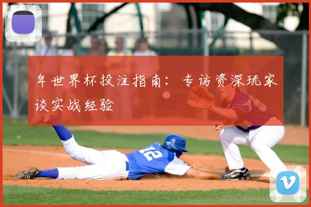 年世界杯投注指南：专访资深玩家谈实战经验